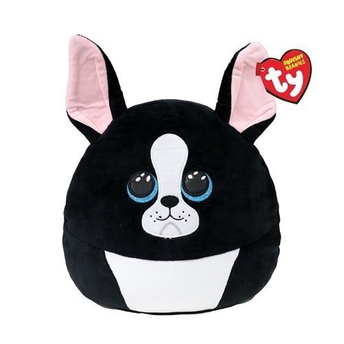 Maskotka-poduszka TY Squishy Beanies TINK pies czarno-biały 22cm 39278