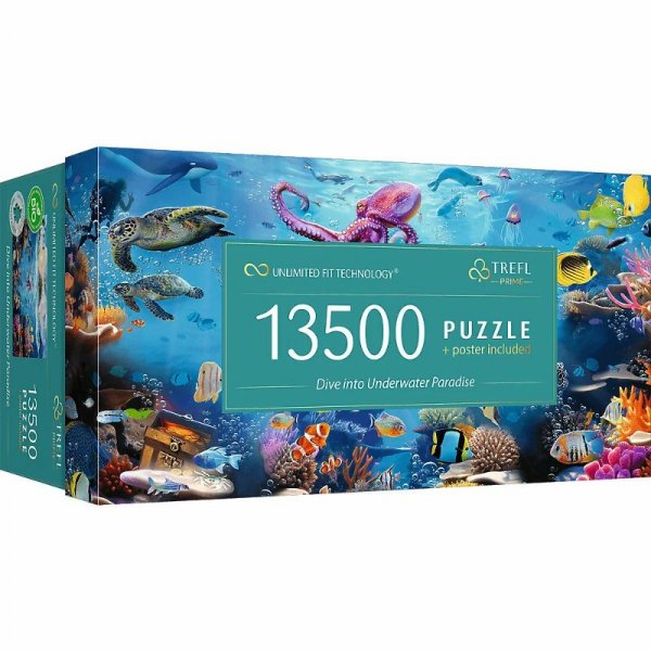 Puzzle Prime 13500el Dive into Underwater Paradise 81027 Trefl