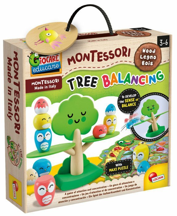 Montessori Baby Wood - Drzewo równowagi 105397 LISCIANI
