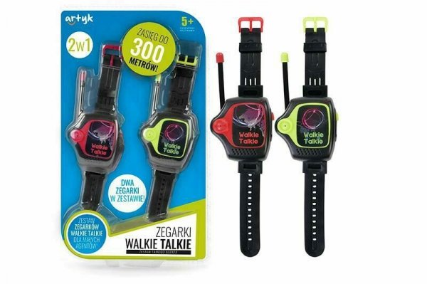 Zegarki Walkie Talkie Zestaw Tajnego agenta 2w1 169014