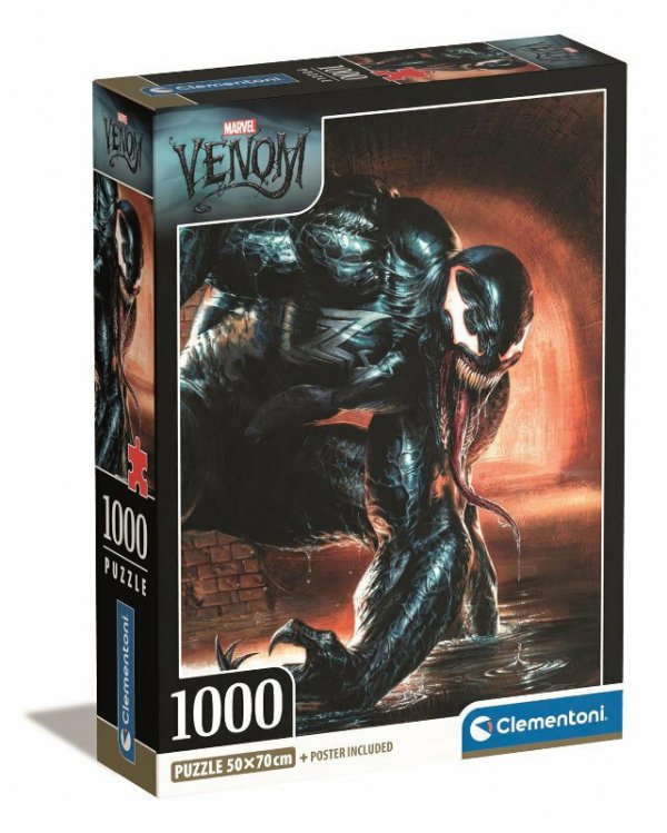 Clementoni Puzzle 1000el Compact Marvel Venom 39879