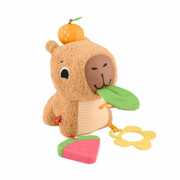 PROMO Fisher-Price Kapibara sensoryczna przytulanka HYR54 MATTEL
