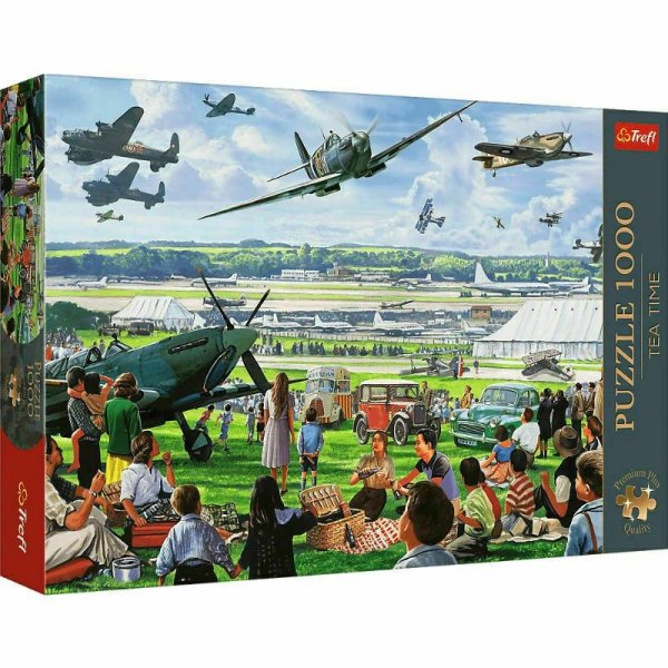 Puzzle 1000el Premium Plus - Tea Time: Pokaz lotniczy 10846 Trefl