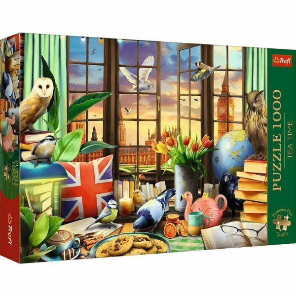 Puzzle 1000el Premium Plus - Tea Time: Wszystko co brytyjskie 10847 Trefl