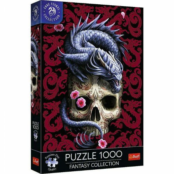 Puzzle 1000el Premium Plus - Fantasy Collection: Orientalny Smok 10901 Trefl