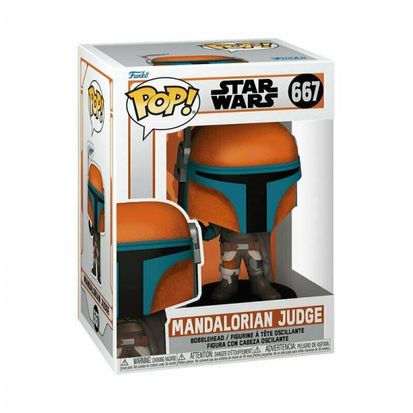 PROMO FUNKO POP FIGURKA Star Wars Mandalorian Judge 667 76555