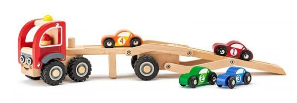 Ciężarówka z samochodami wyścigowymi 90790 Woody