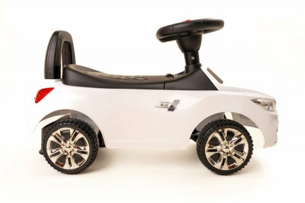 PROMO Jeździdełko, jeździk biały, światło - dźwięk S101664