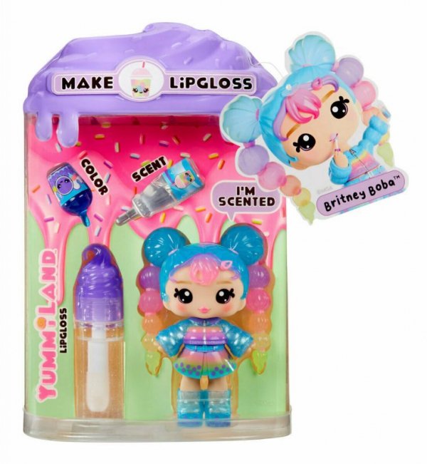 MGA Yummiland Lip Gloss s2 Britney Boba 545455