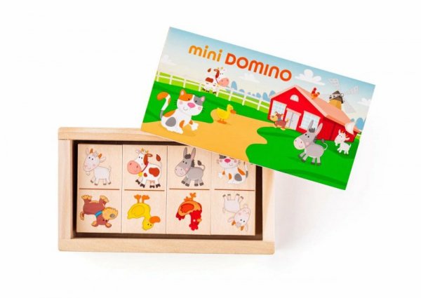 Mini domino - zwierzęta 90021 Woody