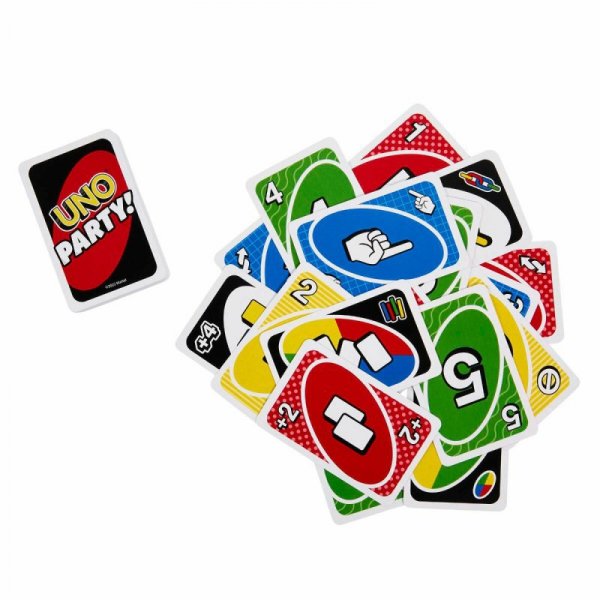 UNO PARTY gra karciana HMY49 MATTEL