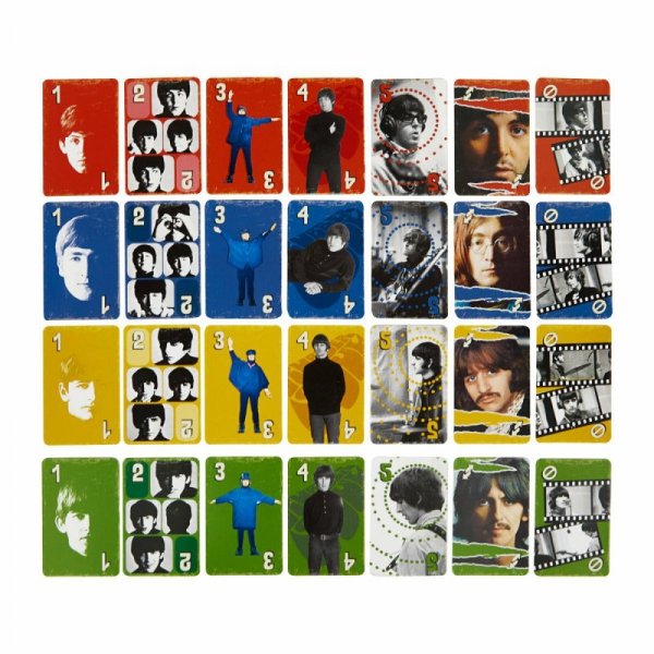 UNO Canvas The Beatles gra karciana HYH42 MATTEL