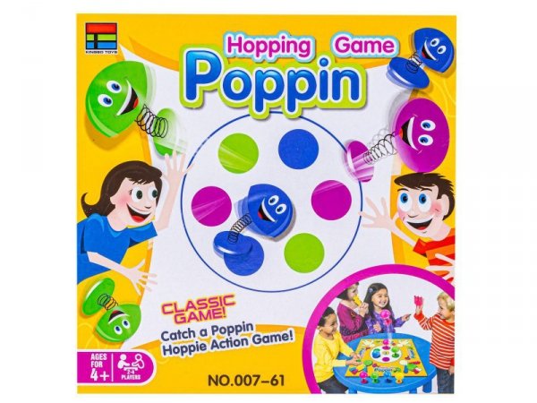Zabawna gra rodzinna STWÓRZ LUDZIKA &quot;Hopping Game Poppin&quot;