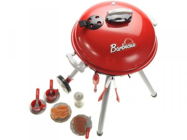 Grill Na Nóżkach Z Pokrywą, Ruszt + Akcesoria
