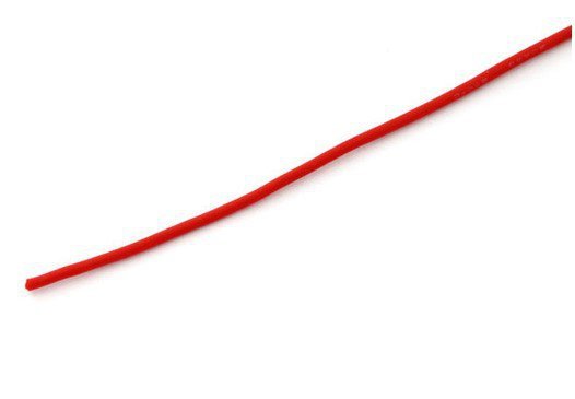 Przewód silikonowy 1,0 mm2 (17AWG) (czerwony) 1m - MSP