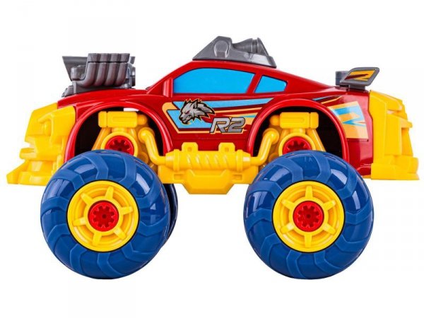 Sportowy, Terenowy Samochód do rozkręcania i skręcania 3w1 TUNING + Wkrętarka Monster Truck Przecena 1