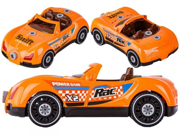 Sportowy, Terenowy Samochód do rozkręcania i skręcania 3w1 TUNING + Wkrętarka, Monster Truck