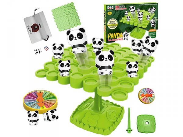 Balansujące Pandy Drzewo Edukacyjna gra dla dzieci &quot;Panda Balanced Tree&quot;, Układanka