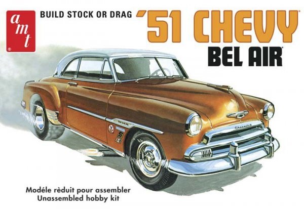 Model plastikowy AMT - 1951 Chevy Bel Air - AMT