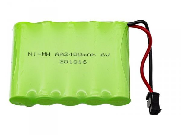 Akumulator Pakiet Bateria NIMH 6V 2400mAh JST SM Crawler HB P1401 P1402