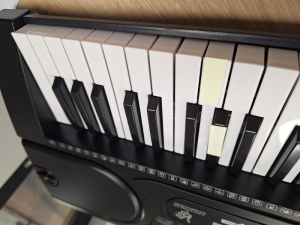 Keyboard Organy 61 Klawiszy Zasilacz Mikrofon MK-2106 Przecena 6 - Meike