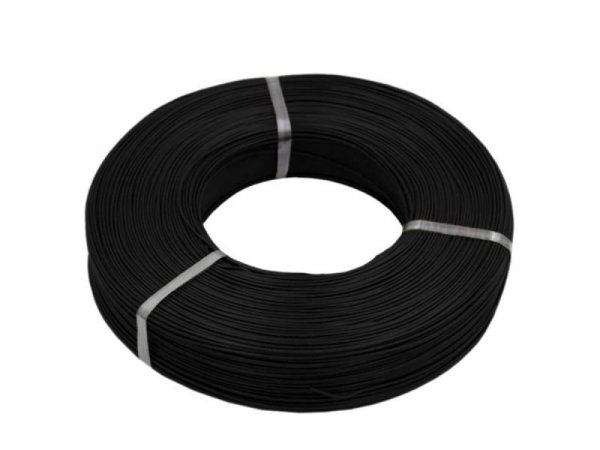 MSP Silikonowy przewód prądowy 16AWG 1,3mm2 1m CZARNY - MSP