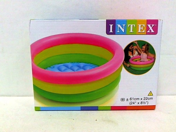 INTEX Basenik dmuchany 3 kolory 61X22 57107NP 02383