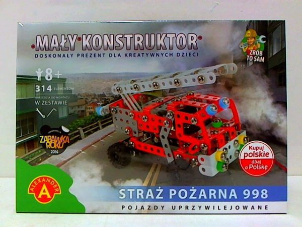 ALEXANDER Mały konstruktor straż pożarna 16239