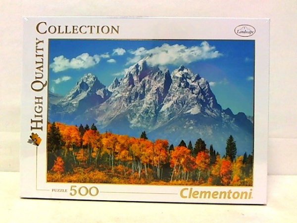 CLEMENTONI CLE puzzle 500 HQC Grand Teton in fall 35034