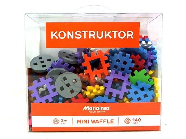 MARIOINEX Klocki wafle mini 140szt 02363