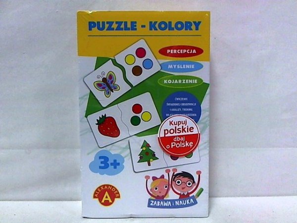 ALEXANDER Puzzle kolory - zabawa i nauka 18363