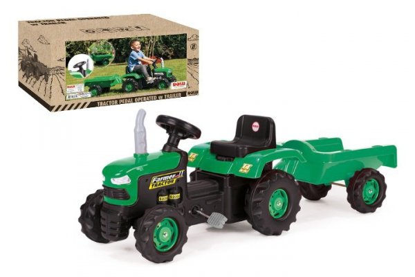 DOLU DOLU traktor na pedały z przyczepą 8053 80530