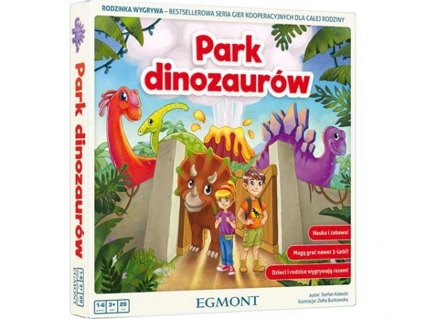 EGMONT Gra Park Dinozaurów /Rodzinka wygrywa 09588