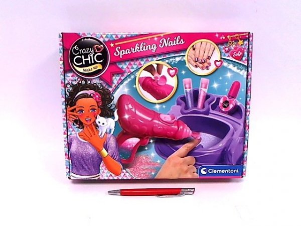 CLEMENTONI - ZABAWKI CLE Crazy Chic - Błyszczące paznokcie 78291