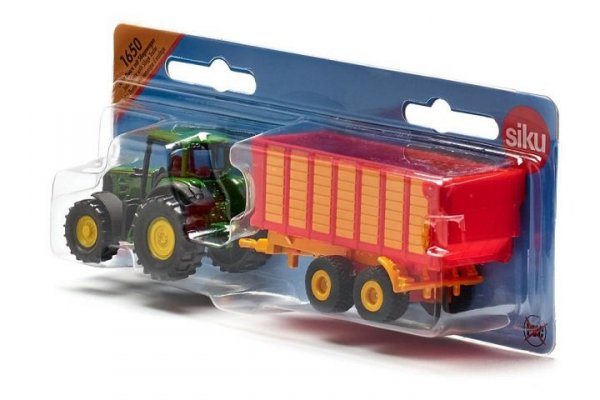 SIKU SIKU 16 Traktor Class z przyczepą Silage 1650