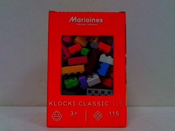 MARIOINEX Klocki classic 115szt 02868