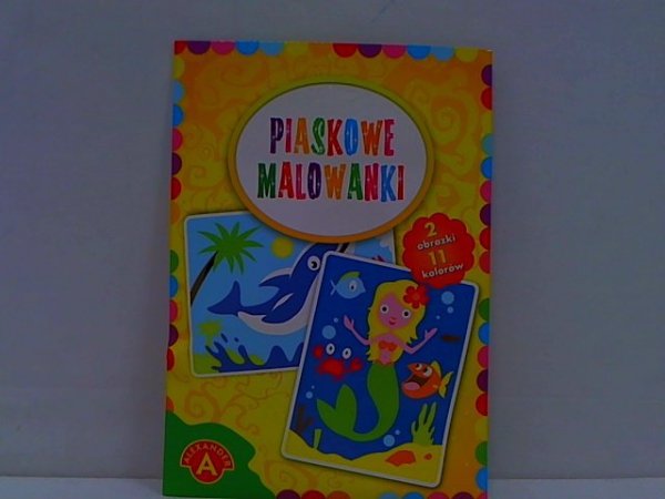 ALEXANDER Piaskowe malowanki - Syrenka,Delfin 20922