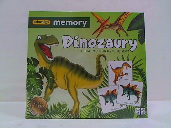 ADAMIGO Dinozaury Gra memory Adamigo 07417