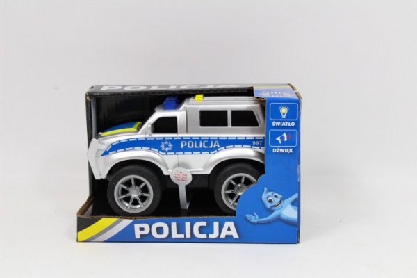 HERO Auto policja św/dźw 20cm PL 69008 90080