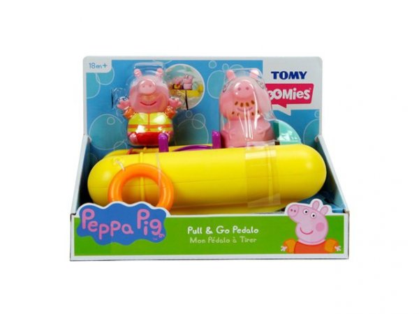 TOMY TOMY Świnka Peppa pływ.ponton+fig. E73107 /6