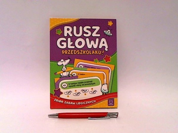 AKSJOMAT Zbiór zabaw logicznych Rusz głową,przedszk...30225
