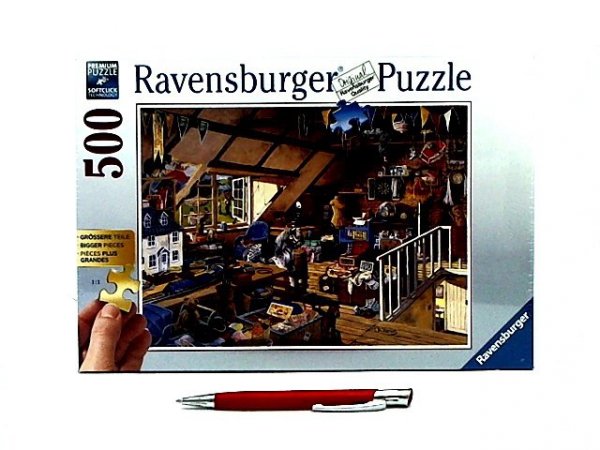 RAVENSBURGER RAV puzzle 500 Strych u babci 13709