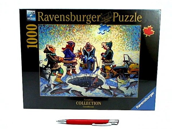 RAVENSBURGER RAV puzzle 1000 Łowienie pod lodem 16831