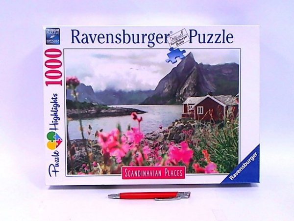 RAVENSBURGER RAV puzzle 1000 Skandynawski domek 16740