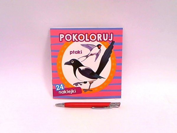 SKRZAT-WYDAWNICTWO Pokoloruj ptaki 58997 