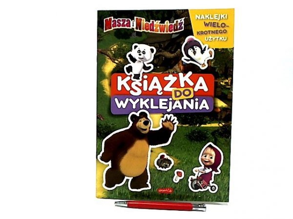 HARPERCOLLINS Książka do wyklejania Masza i Niedźw.58.11. 70236