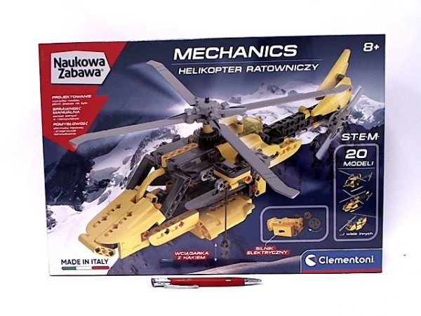 CLEMENTONI - ZABAWKI CLE Labo.mechaniki - Helikopter ratown.50687