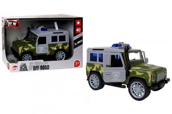 DROMADER Jeep wojskowy św/dźw w pudełku 1289354 93540
