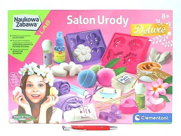 CLEMENTONI - ZABAWKI CLE Naukowa zabawa Salon urody deluxe 50690