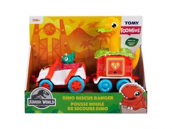 TOMY TOMY TOOMIES jeep dino z przyczepą E73253 /3